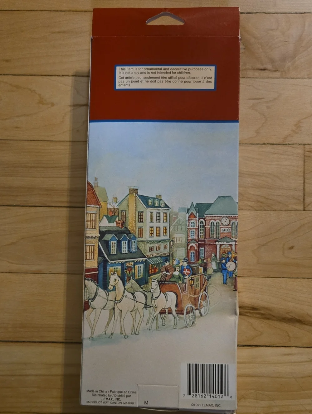 LEMAX Christmas Holiday Village Collection 4 Street Lamps that Light Up